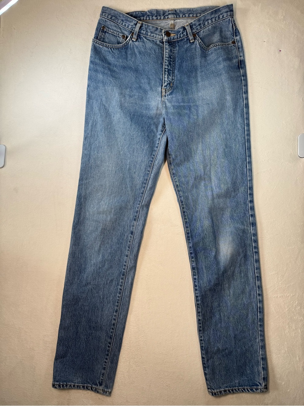 Edwin Men's Straight Jeans in Medium Blue Wash Vintage size 36